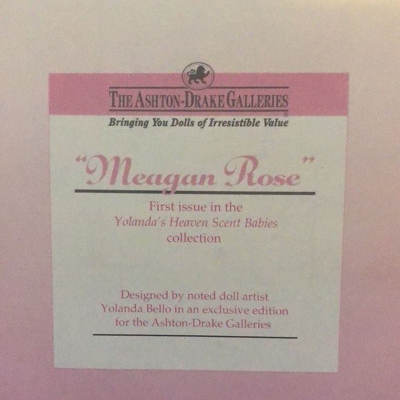 Vintage Ashton Drake Porcelain collector doll “Meagan Rose” - Picture 4 of 7